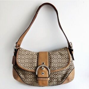 Vintage Coach Monogram SoHo Buckle Bag